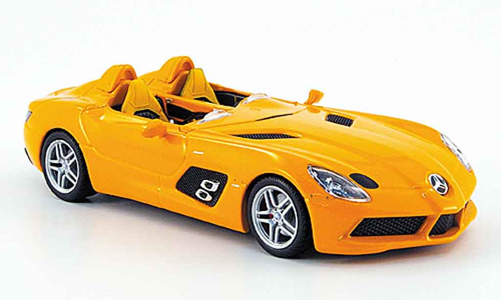 Mercedes SLR 1/43 Minichamps McLaren Stirling Moss (Z 199) orange 2009 modellino in miniatura