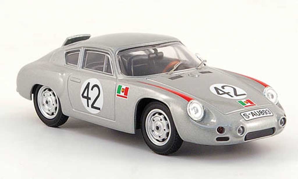 Porsche Abarth 1/43 Best No.42 Targa Florio 1962 Linge/Herrmann modellino in miniatura