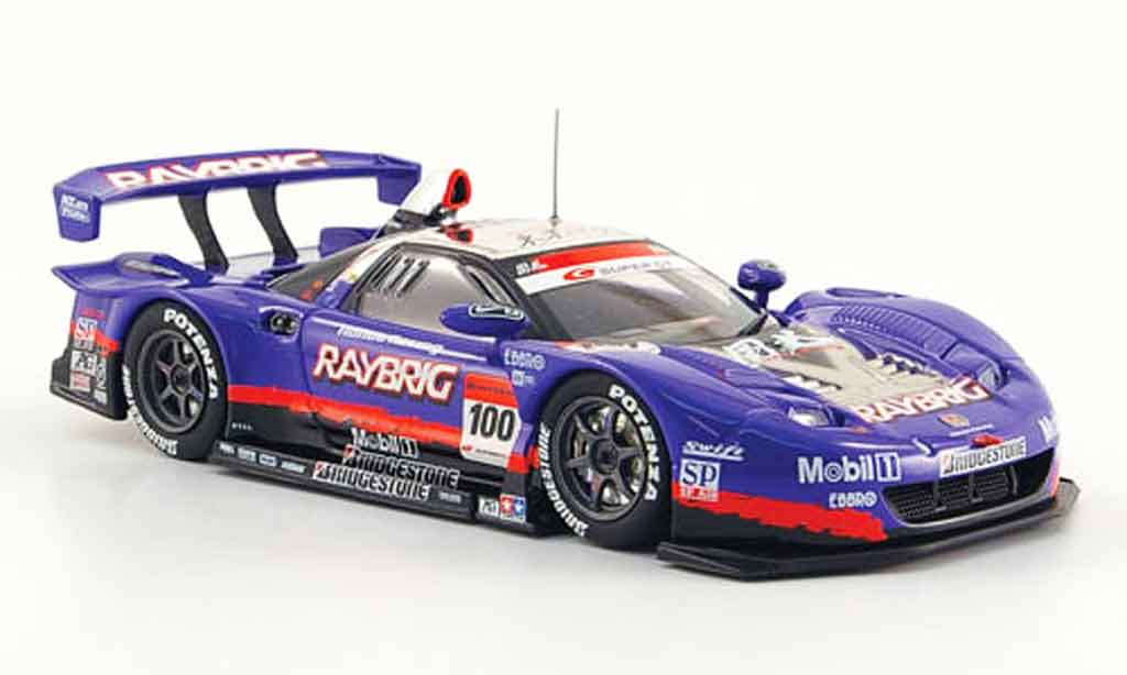 Honda NSX Super GT 1/43 Ebbro Super GT No.100 Raybrig 500 2009 modellino in miniatura