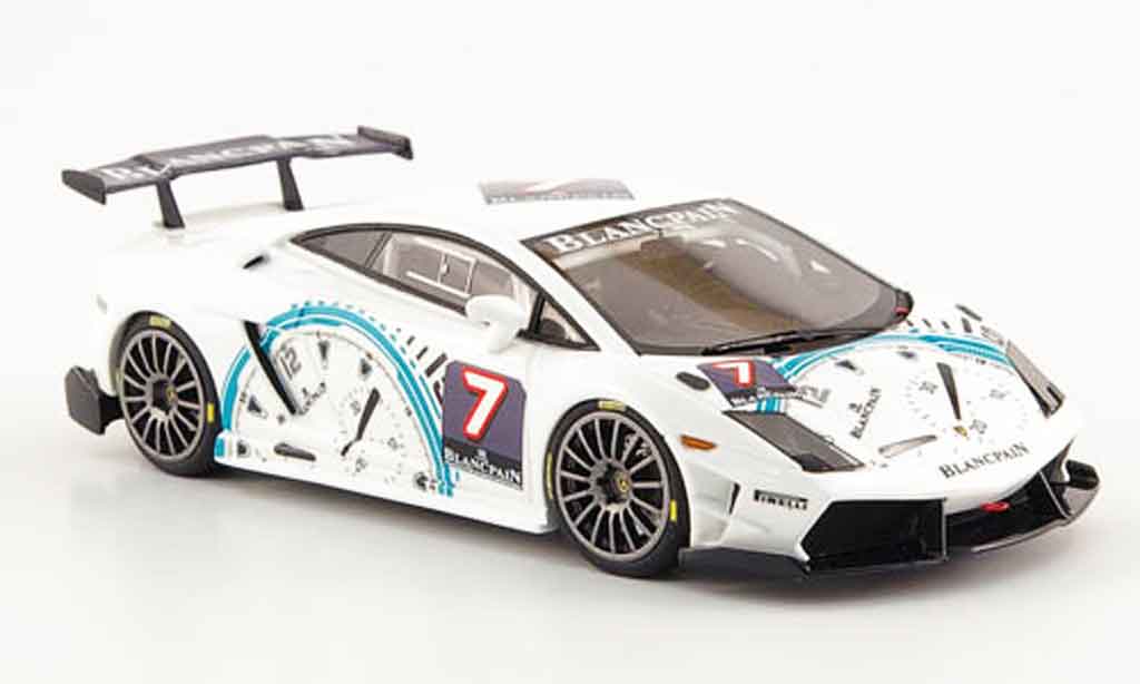 Lamborghini Gallardo 1/43 Look Smart super trofeo no.7 blancpain 2009 modellino in miniatura