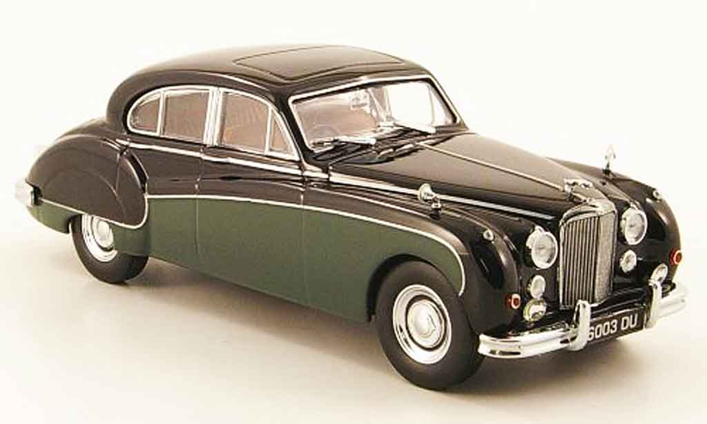 Jaguar MK 9 1/43 Oxford 9 nero grun modellino in miniatura