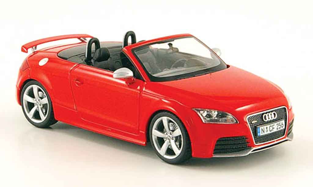 Audi TT RS 1/43 Schuco RS Roadster rosso 2009 modellino in miniatura