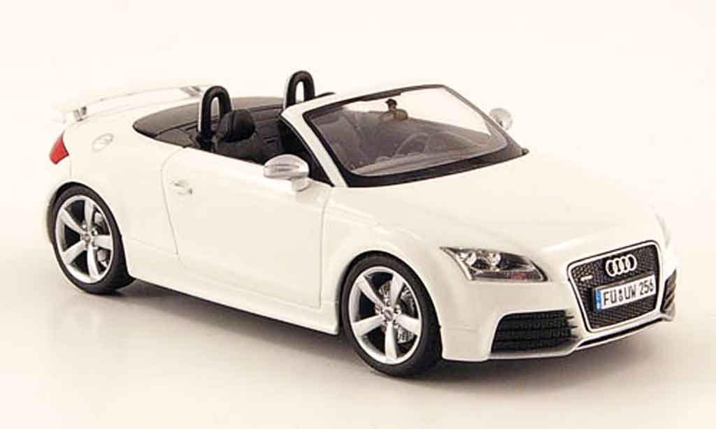 Audi TT RS 1/43 Schuco RS Roadster bianco 2009 modellino in miniatura