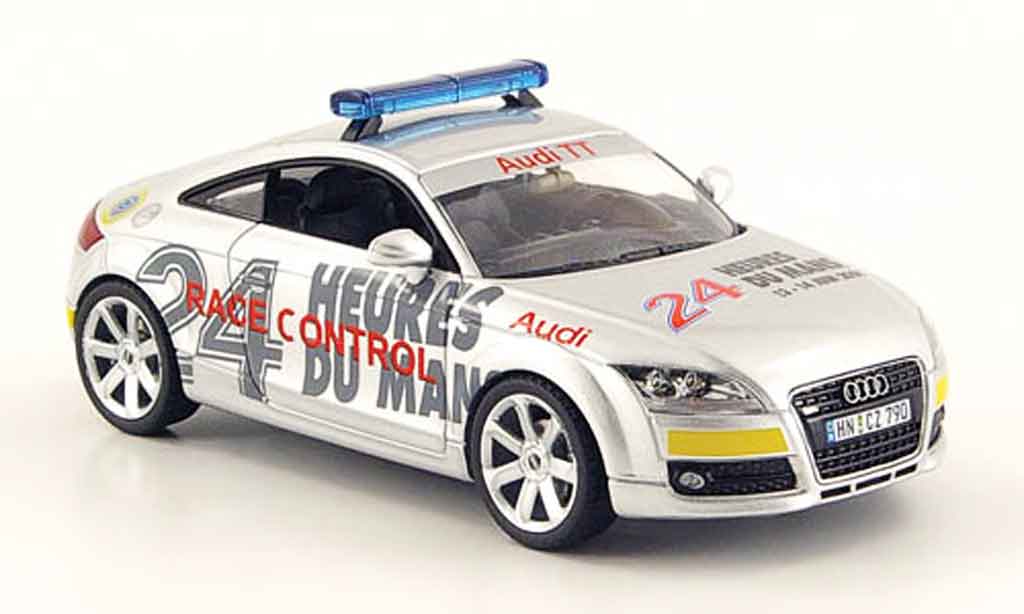 Audi TT coupe 1/43 Schuco coupe Race Control 24h Le Mans 2009 modellino in miniatura