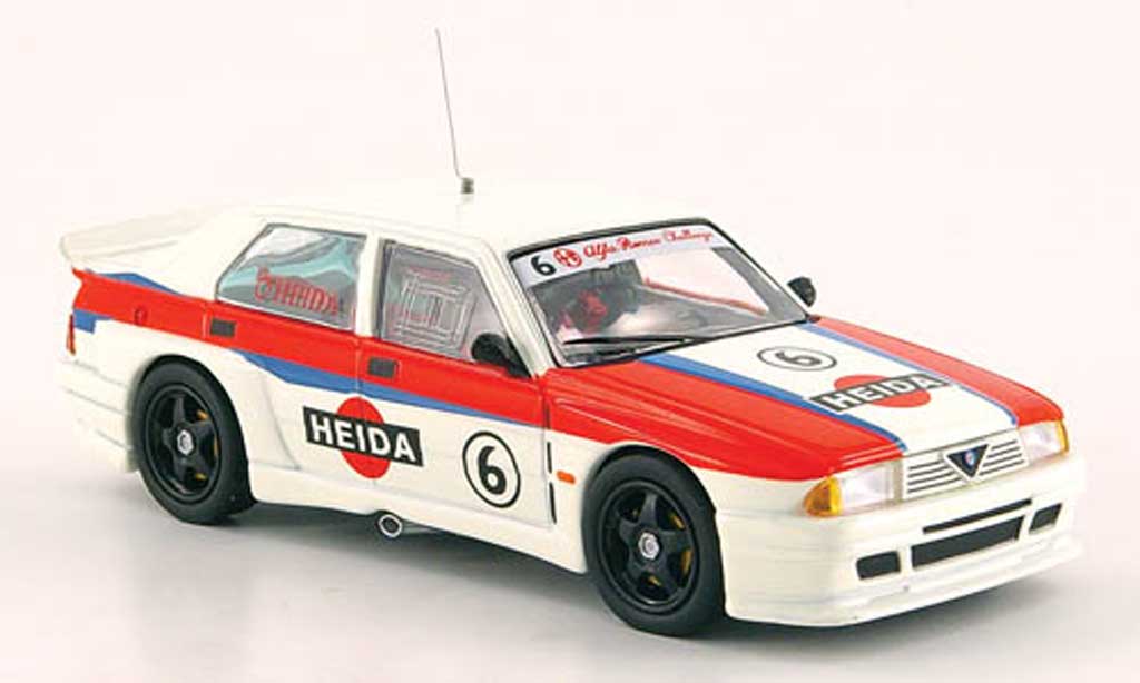 Alfa Romeo 75 Evoluzione 1/43 M4 Evoluzione Turbo Challenge 2000 No.6 Heida modellino in miniatura