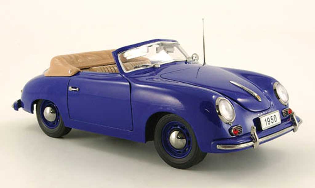 Porsche 356 1950 1/18 Signature 1950 cabriolet blu (premium) modellino in miniatura