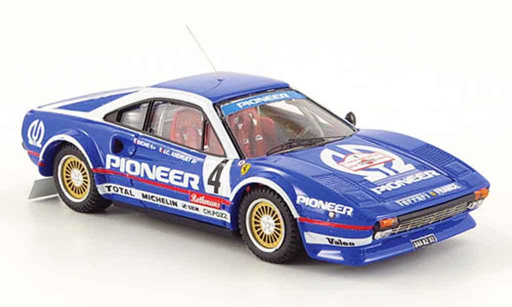Ferrari 308 GTB 1/43 Best GTB no.4 pioneer tour de france 1982 modellino in miniatura