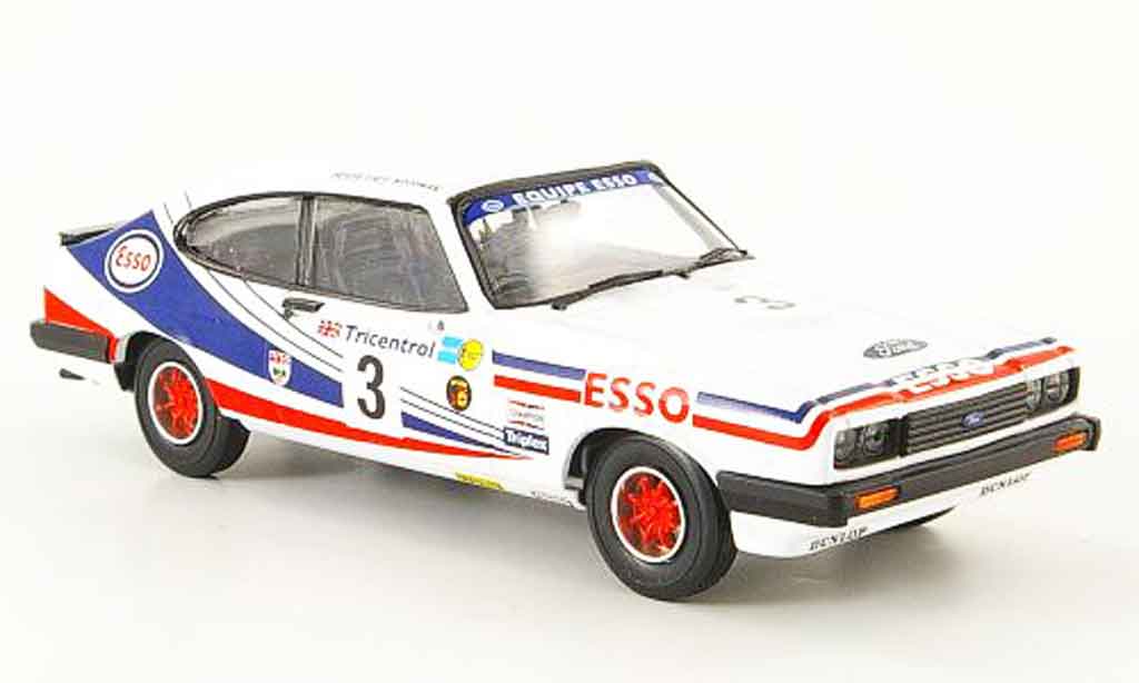 Ford Capri 1/43 Vanguards MKIII 3.0S No.3 Esso BSCC 1982 modellino in miniatura