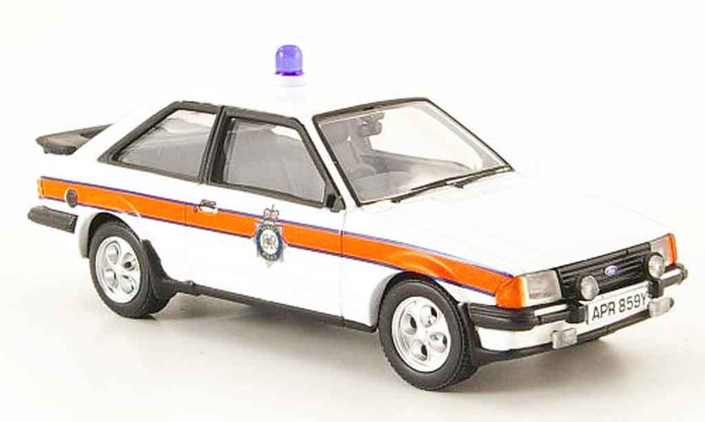 Ford Escort XR3 1/43 Vanguards XR3 i Dorset Police MK3 modellino in miniatura