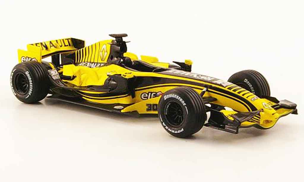 Renault F1 1/43 Norev f1 r27 30th anniversary 2007 modellino in miniatura