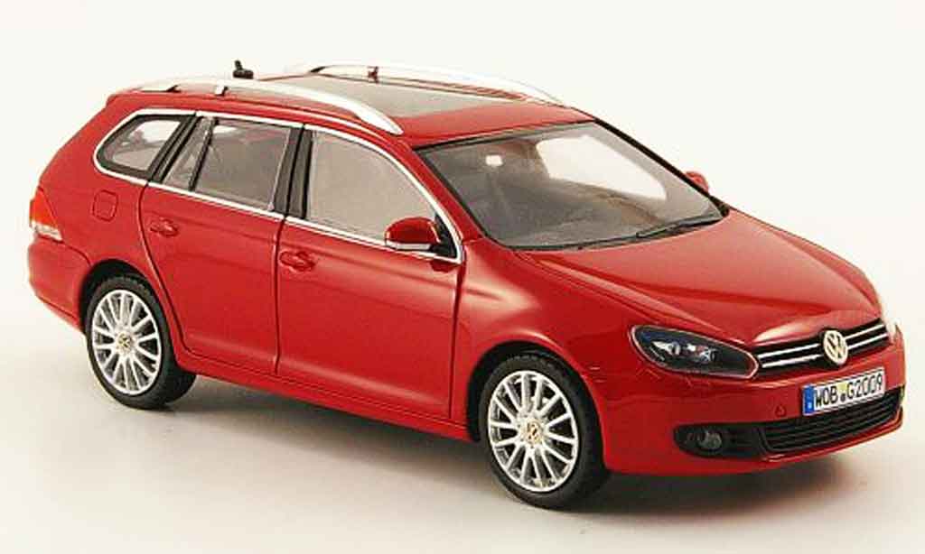Volkswagen Golf VI 1/43 Provence Moulage VI variant rosso 2009 modellino in miniatura