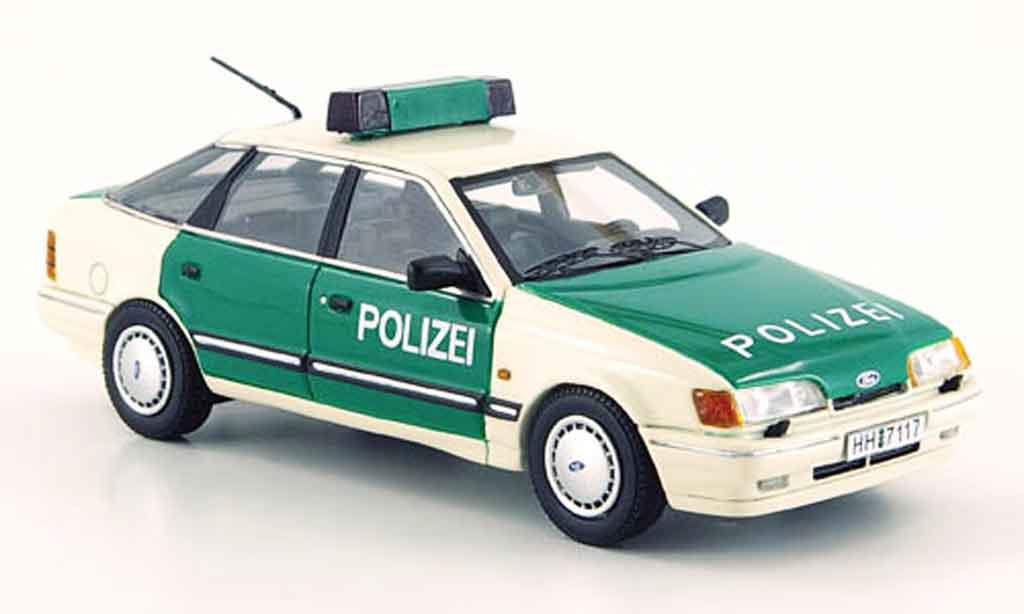 Ford Scorpio MK1 1/43 Neo MK1 police liaveciete Auflage 300 modellino in miniatura