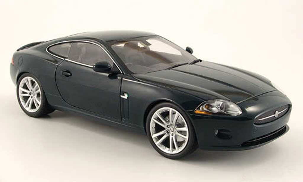 Jaguar XK coupe 1/18 Minichamps coupe (rhd) grun 2006 modellino in miniatura