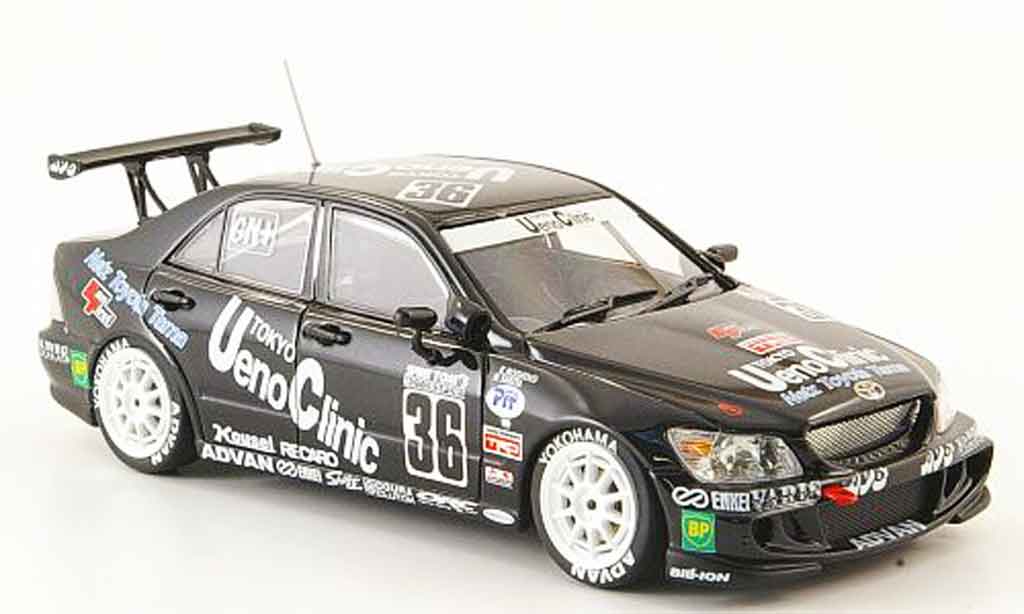 Toyota Altezza 1/43 Ebbro no.36 ueno clinic super taikyu 2000 modellino in miniatura