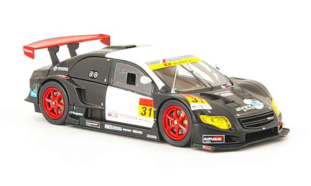 Toyota Corolla 1/43 Ebbro axio no.31 testfahrzeug super gt 2009 modellino in miniatura