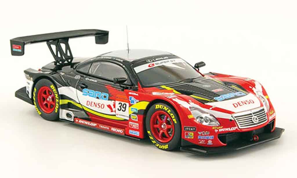 Lexus SC 430 1/43 Ebbro 430 No.39 Dunlop Sard Super GT 2009 modellino in miniatura