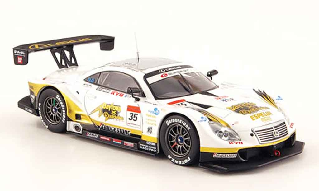 Lexus SC 430 1/43 Ebbro 430 No.35 Kraft Super GT 2009 modellino in miniatura