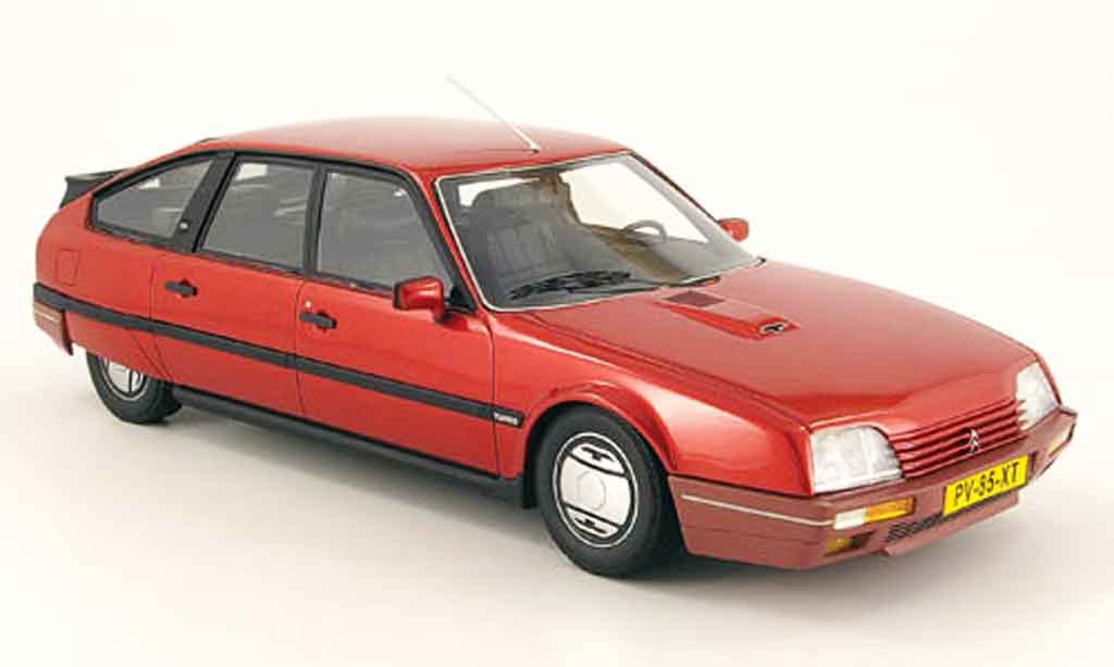 Citroen CX 1/18 Neo gti turbo 2 rosso 1986 modellino in miniatura