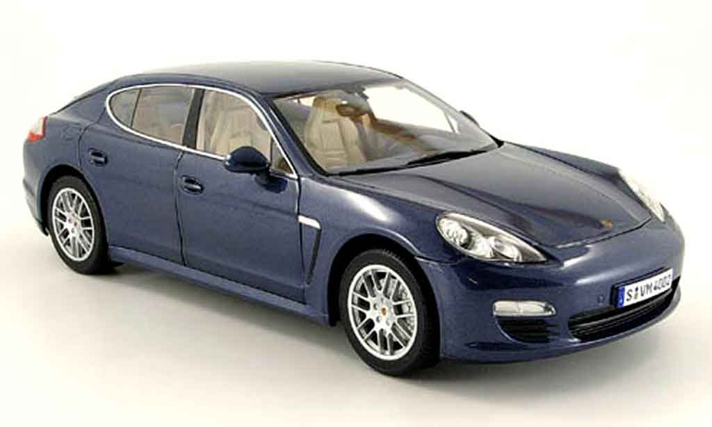 Porsche Panamera S 1/18 Norev s grigio 2009 modellino in miniatura