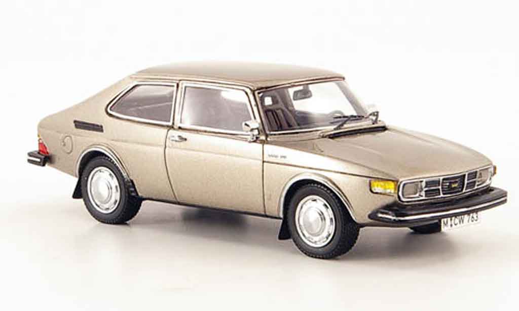Saab 99 1/43 Neo Combi Coupe grigio edition liavecee 300 1975 modellino in miniatura