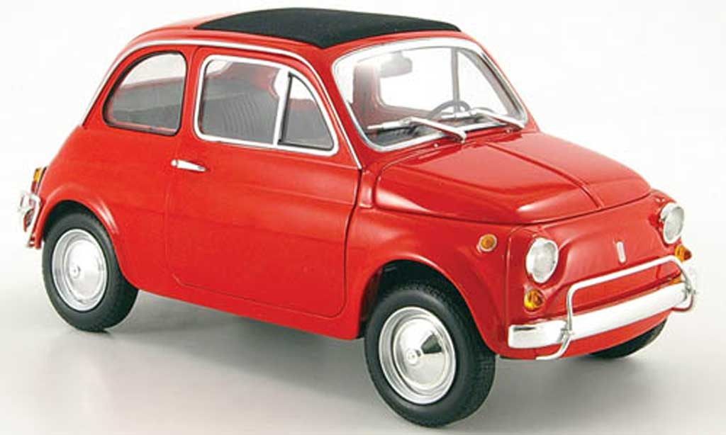 Fiat 500 L 1/18 Minichamps L rosso mcw 1968 modellino in miniatura