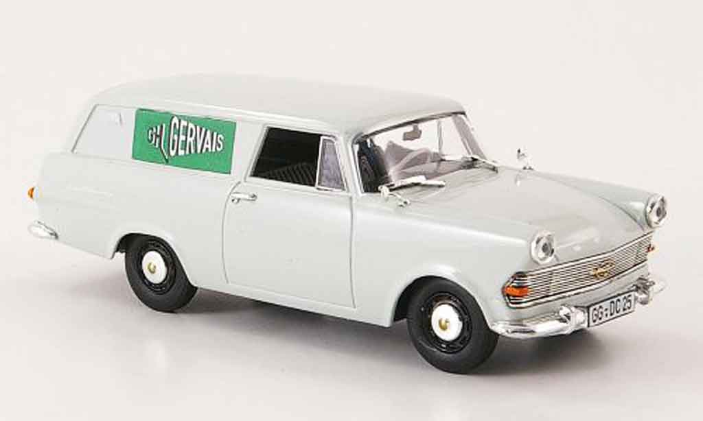 Opel Rekord 1/43 Bing p2 kasten gervais modellino in miniatura