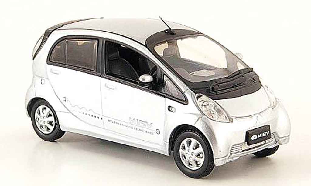Mitsubishi iMiev 1/43 Vitesse Elektroauto grigio metallisee modellino in miniatura