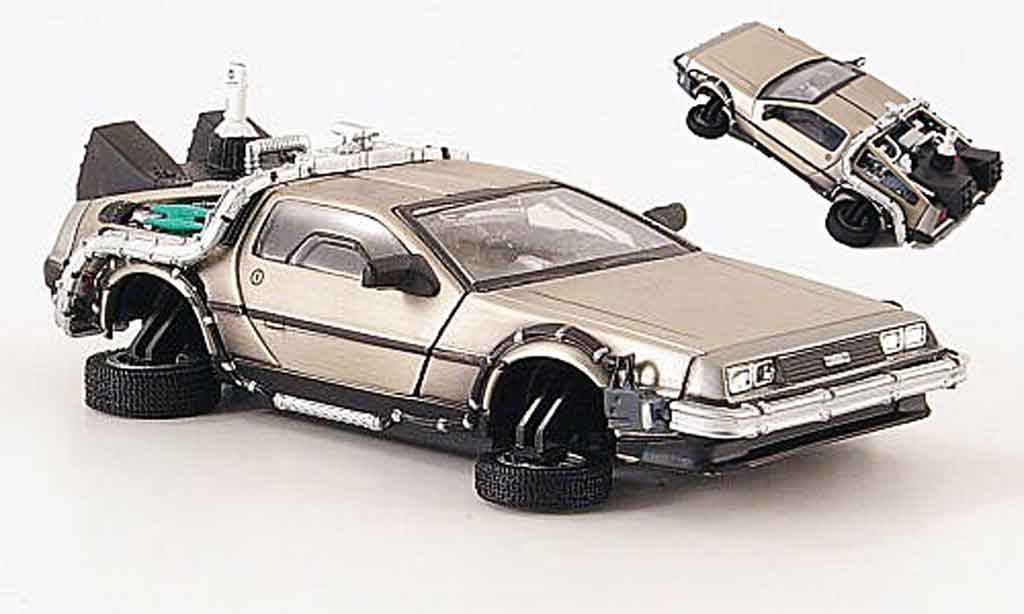 De Lorean futur II 1/43 Vitesse DMC 12 Back To The Futur II Flugversion modellino in miniatura