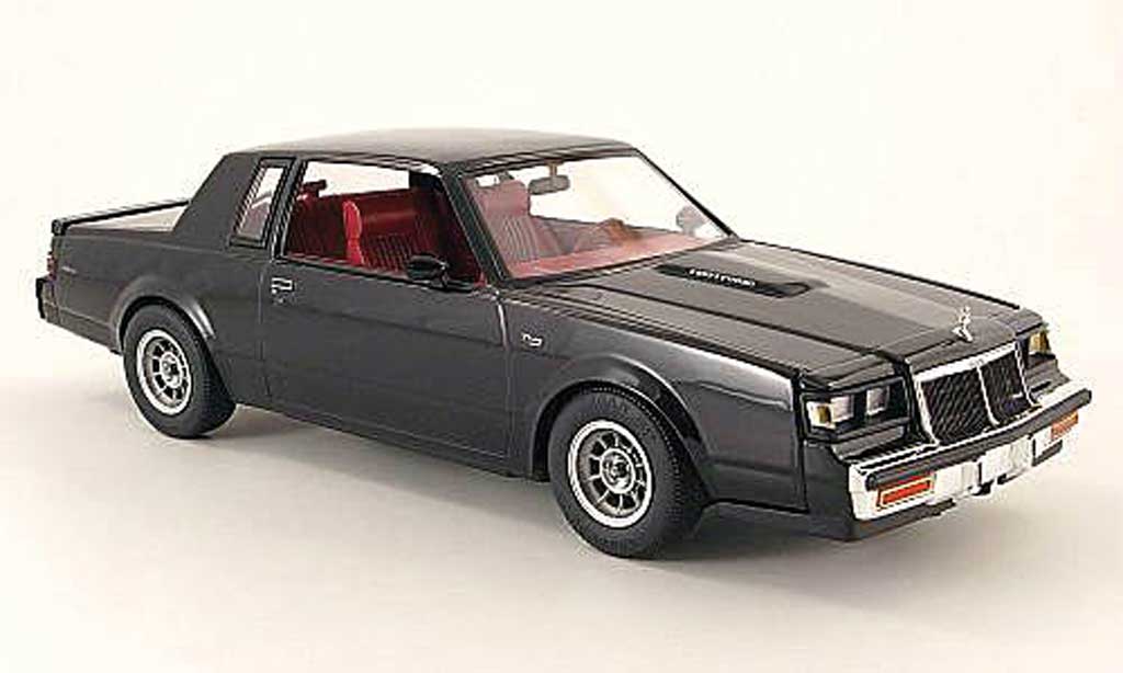 Buick T-Type 1/18 GMP nero 1986 modellino in miniatura