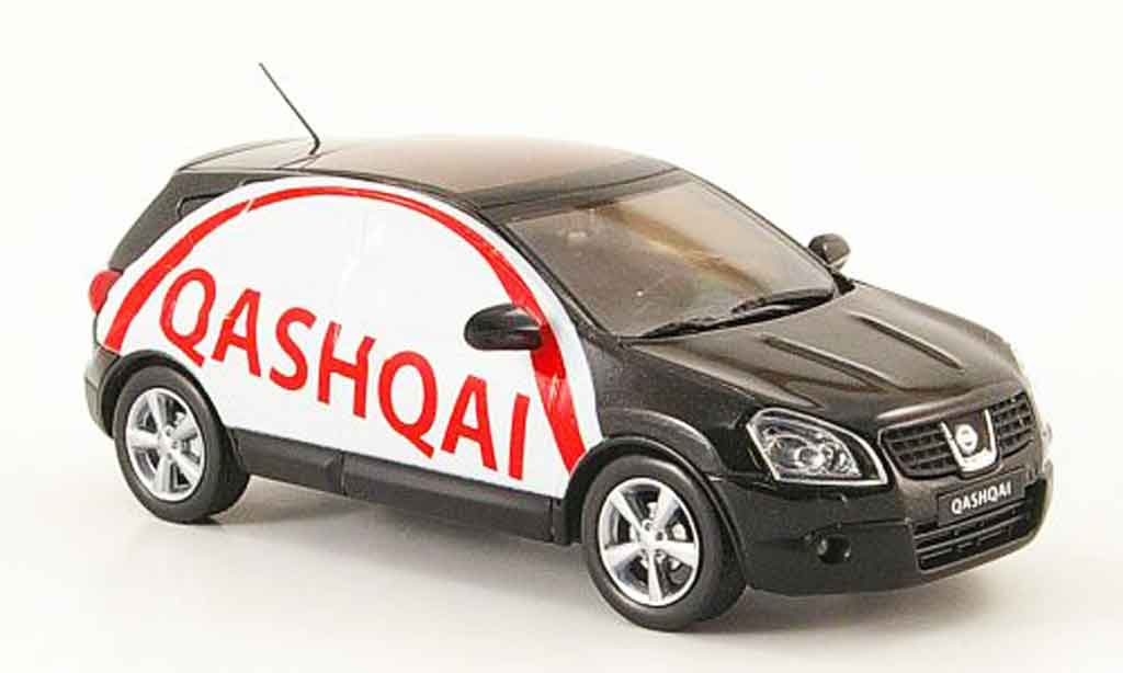 Nissan 350Z 1/43 J Collection JGTC Qashqai nero Werbefahrzeug Linkslenker 2007 modellino in miniatura