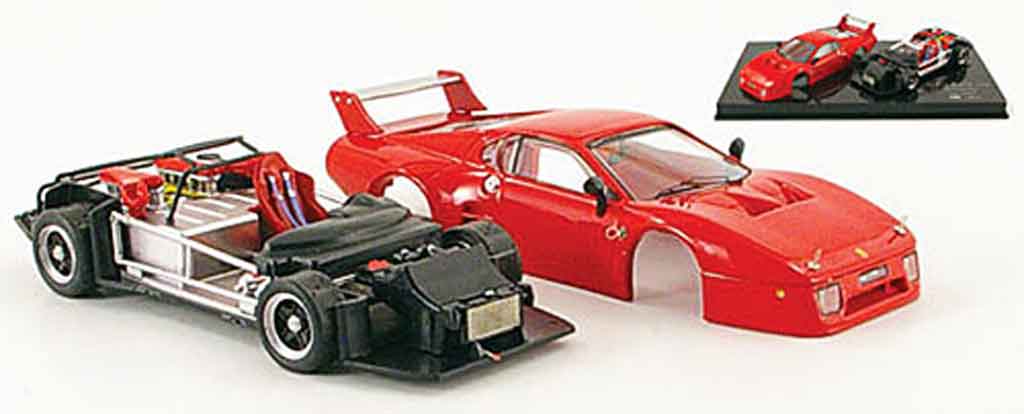 Ferrari 512 BB LM 1/43 Best BB LM rosso kit prasentation 1980 modellino in miniatura