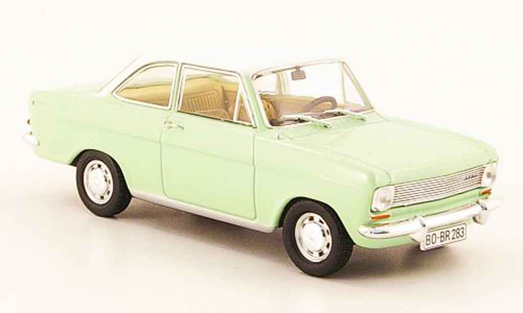 Opel Kadett A 1/43 Starline A coupe grun bianco 1963 modellino in miniatura