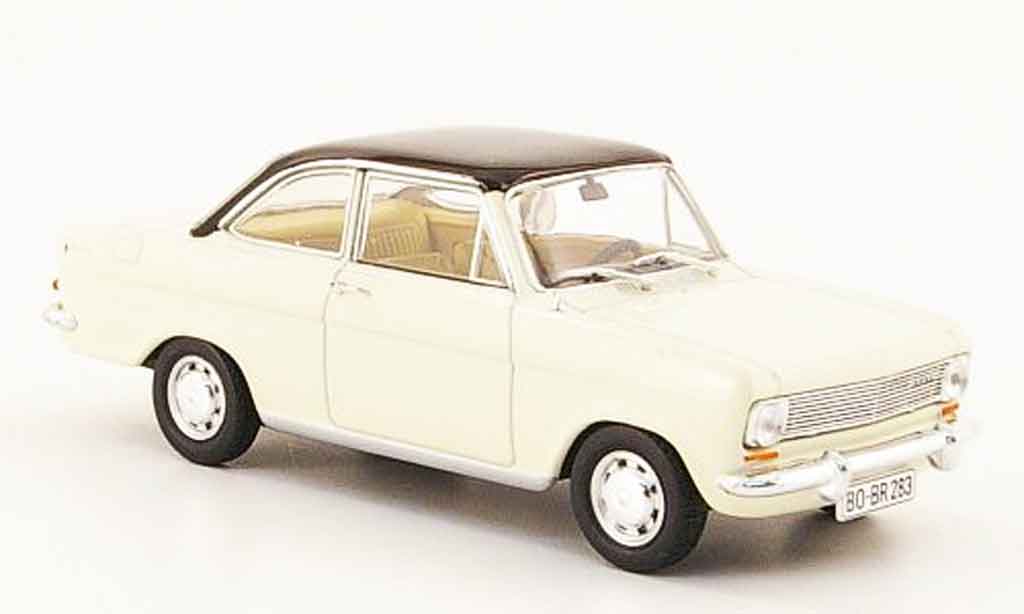 Opel Kadett A 1/43 Starline A coupe beige nero 1963 modellino in miniatura