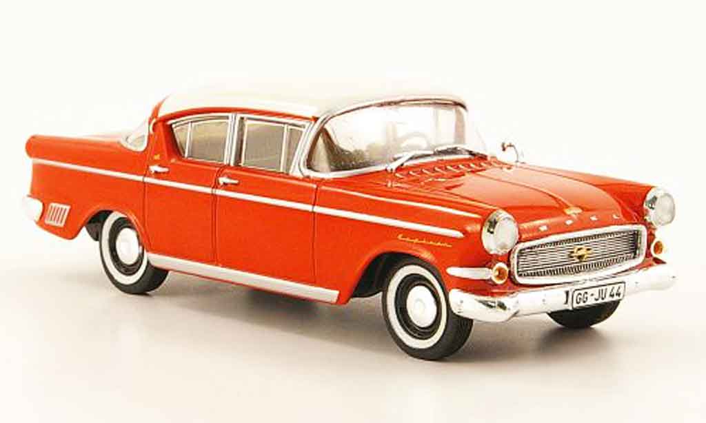 Opel Kapitan 1/43 Starline p 2.5 rosso bianco 1958 modellino in miniatura