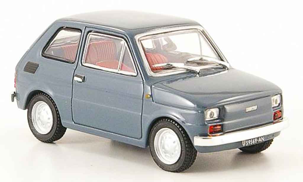 Fiat 126 1/43 Starline grigio 1972 modellino in miniatura