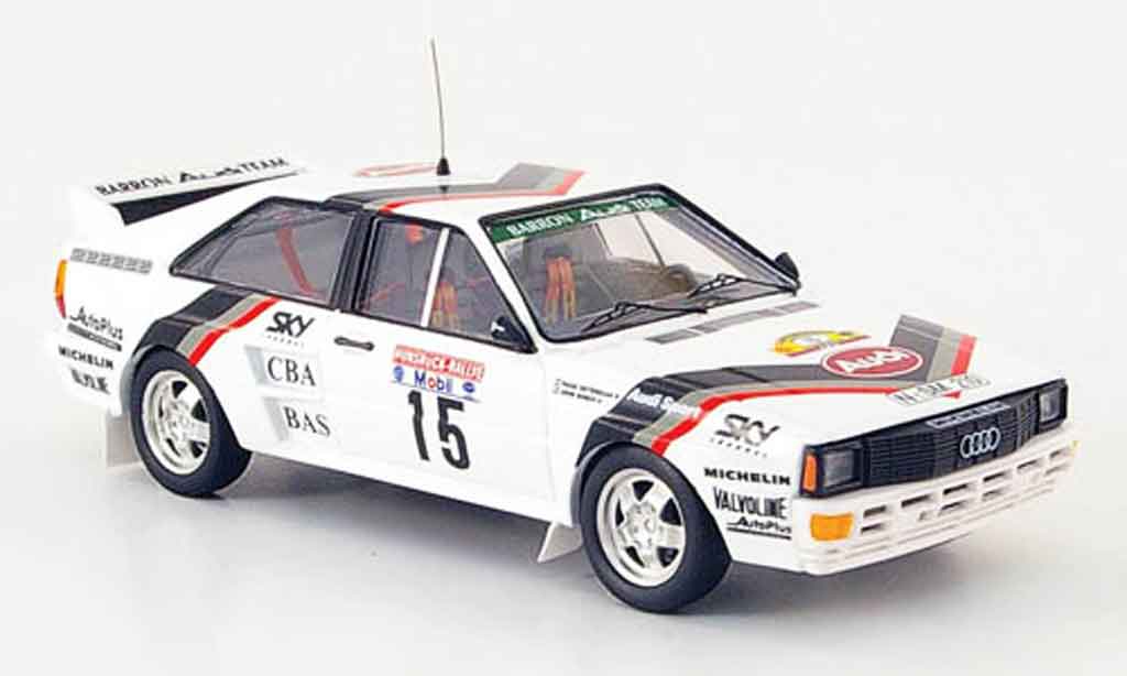 Audi Quattro 1/43 Trofeu No.16 Bosch Oosterbaan Rally Hunsruck 1985 modellino in miniatura