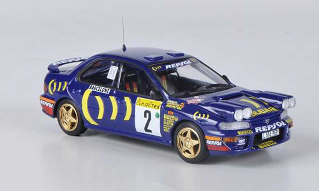 Subaru Impreza WRC 1/43 Trofeu WRC No.2 Repsol C.Sainz / L.Moya Rally Monte Carlo 1994 modellino in miniatura