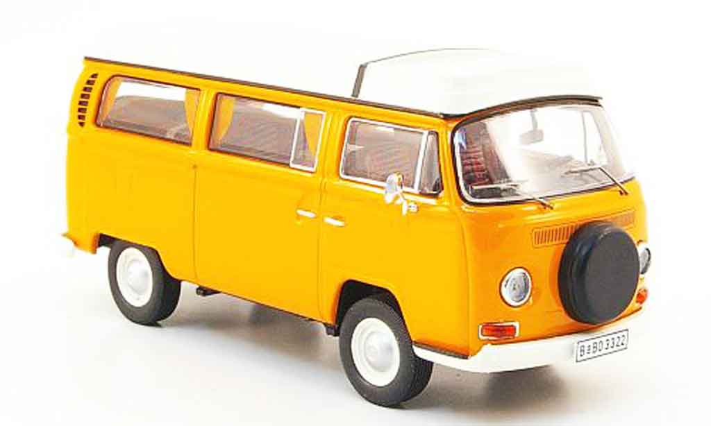 Volkswagen Combi 1/43 Premium Cls t2a camping orange bianco modellino in miniatura