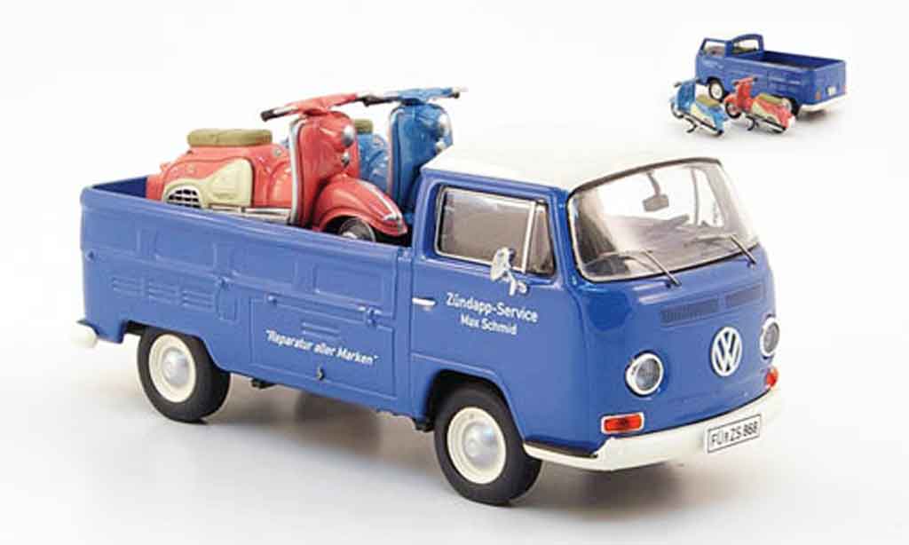 Volkswagen Combi 1/43 Premium Cls t2a pritsche zundapp service avec ladegut modellino in miniatura
