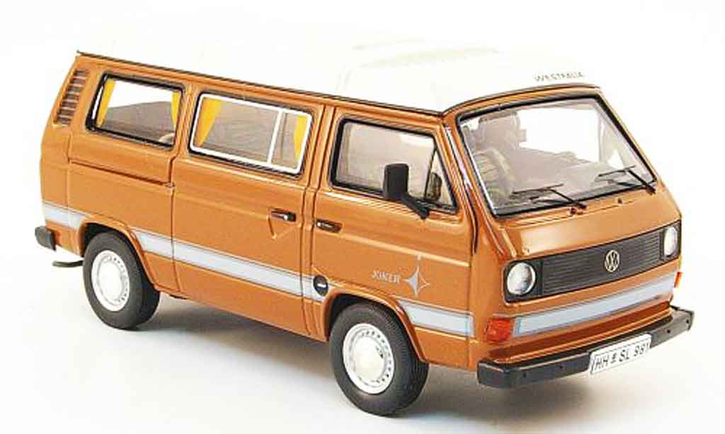Volkswagen Combi 1/43 Premium Cls t3a westfalia joker marronee bianco modellino in miniatura
