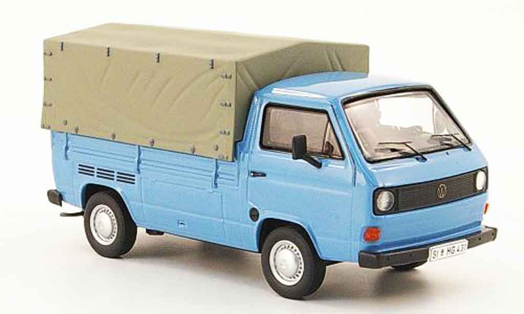 Volkswagen Combi 1/43 Premium Cls t3a pritsche blu modellino in miniatura