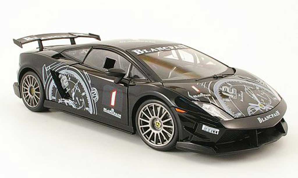 Lamborghini Gallardo LP560-4 LP560-4 1/18 Mondo Motors super trofeo no1 nero modellino in miniatura