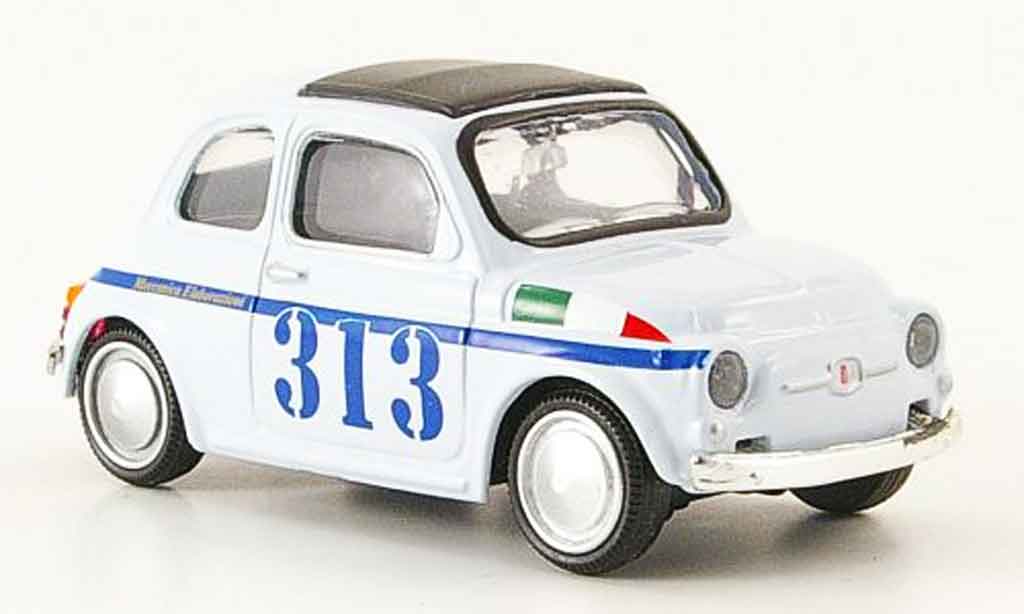 Fiat 500 1/43 Mondo Motors No.313 grigio 1957 modellino in miniatura
