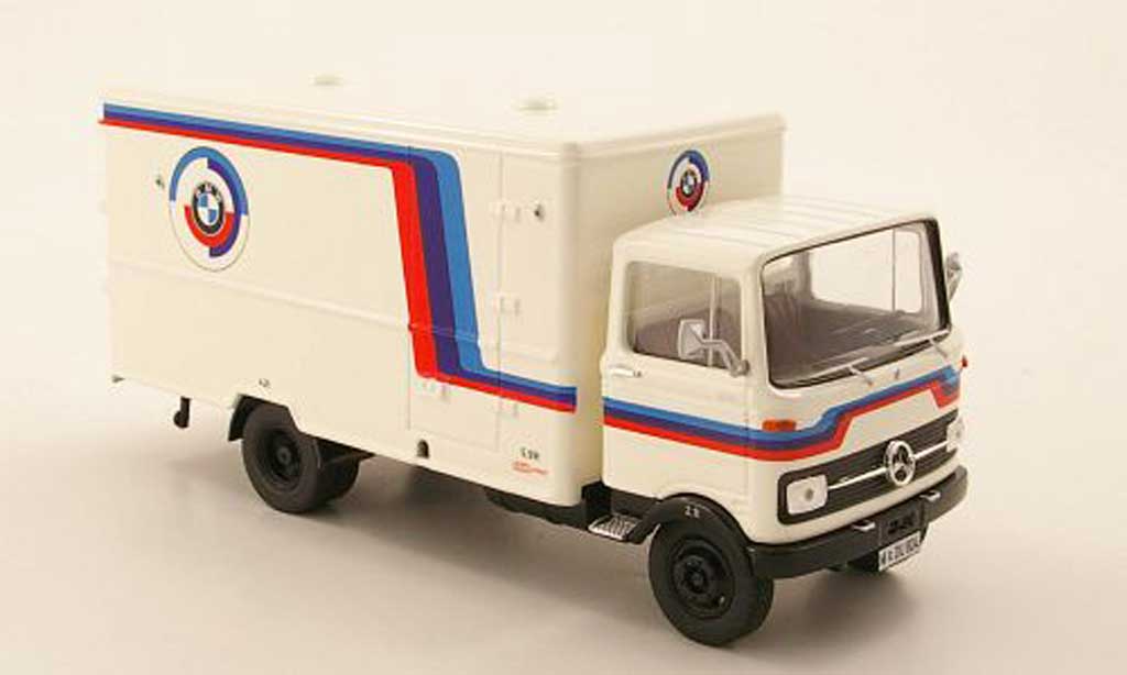 Mercedes LP 608 1/43 Premium ClassiXXs Kasten Bmw-Motorsport Service-LKW modellino in miniatura