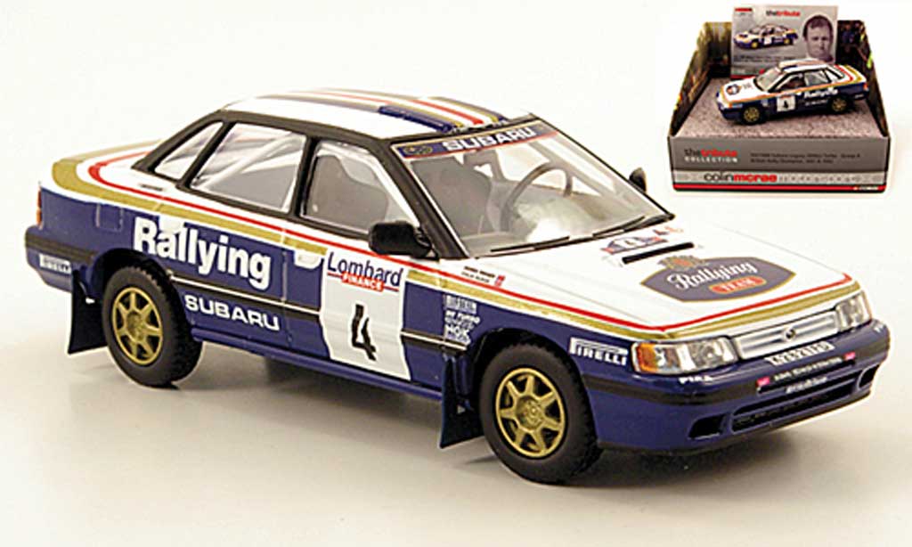 Subaru Legacy RS Turbo 1/43 Vanguards RS Turbo 2000cc Gr.A No.4 BRC Champion 1991 & 1992 modellino in miniatura