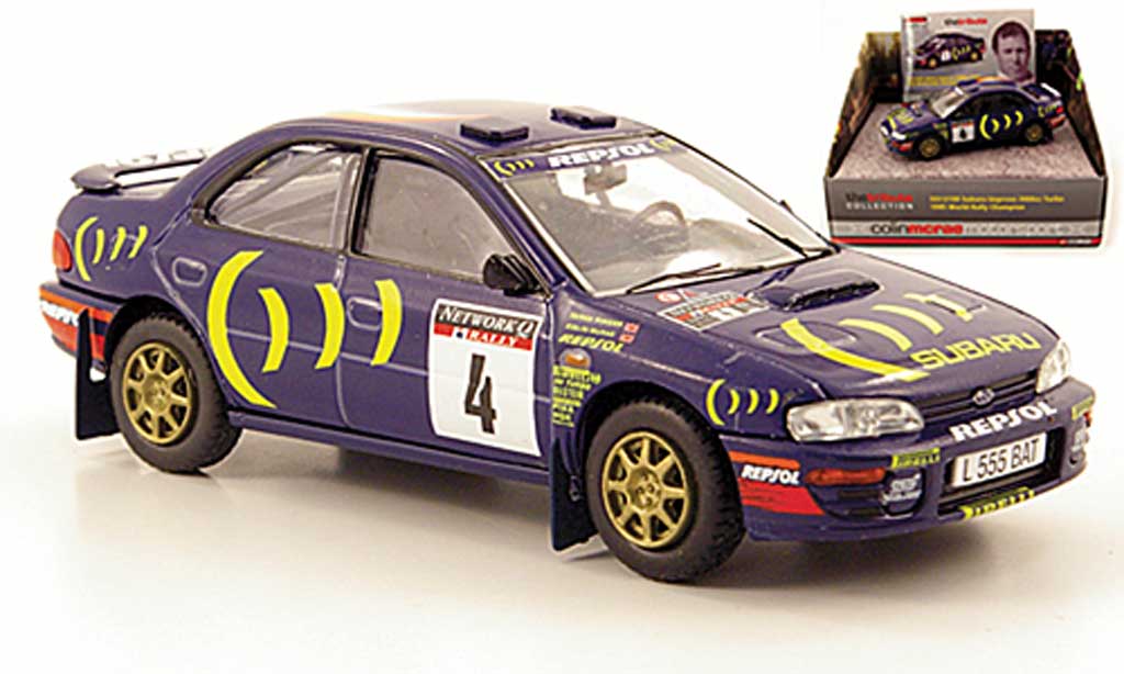 Subaru Impreza WRC 1/43 Vanguards WRC 2000cc Turbo No.4 Repsol 1995 modellino in miniatura