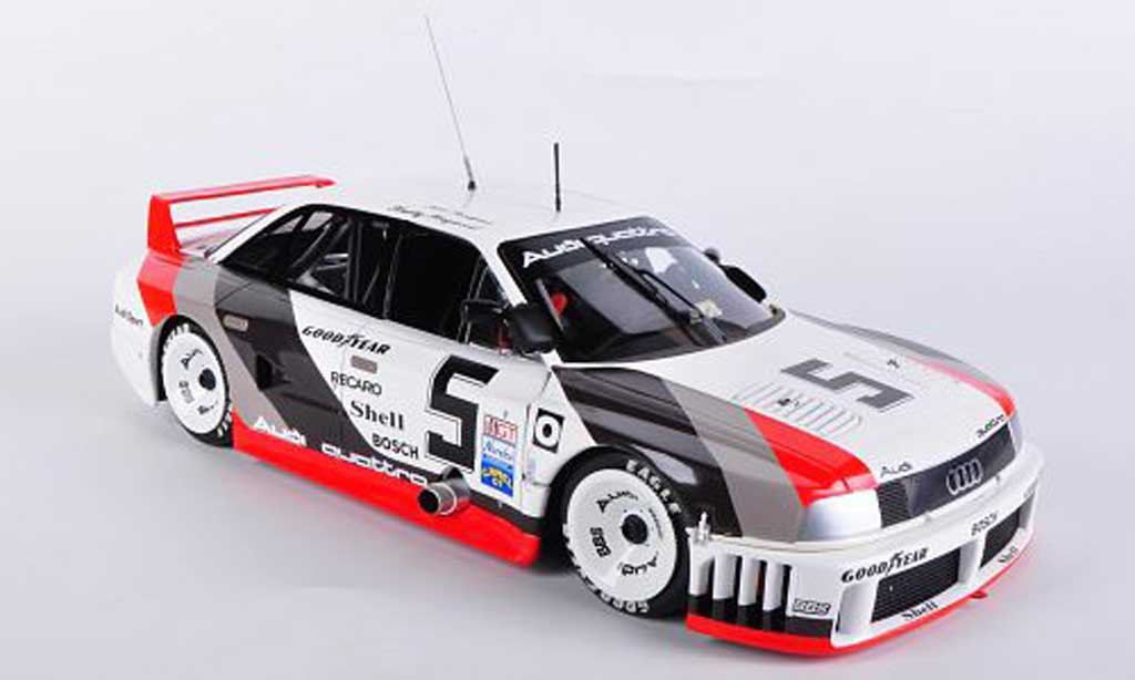 Audi 90 quattro 1/18 Minichamps 90 Quattro No.5 H.Haywood / S.Goodyear 500km Road America 1989 modellino in miniatura