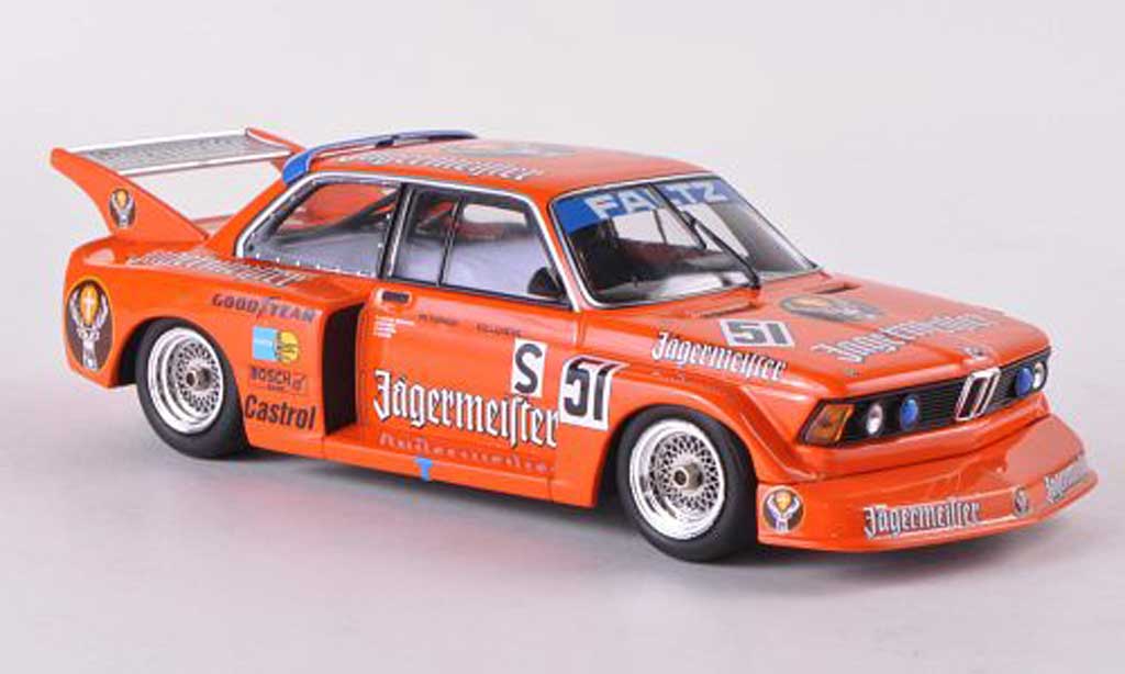 Bmw 320 E21 1/43 Minichamps E21 i Gr.5 No.51 Jagermeister 6h Silverstone Peterson/Kelleners 1977 modellino in miniatura