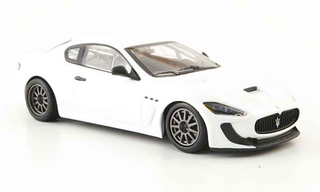 Maserati Gran Turismo GT4 1/43 Minichamps GT4 mc bianco 2010 modellino in miniatura