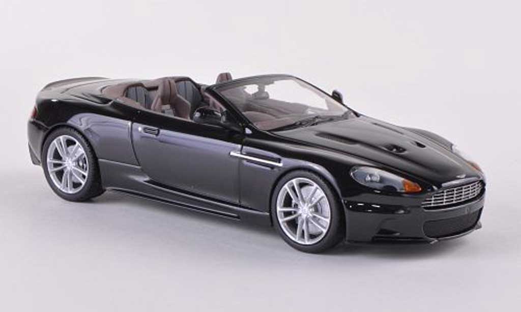Aston Martin DB9 Volante 1/43 Minichamps Volante DBS Volante nero 2010 modellino in miniatura